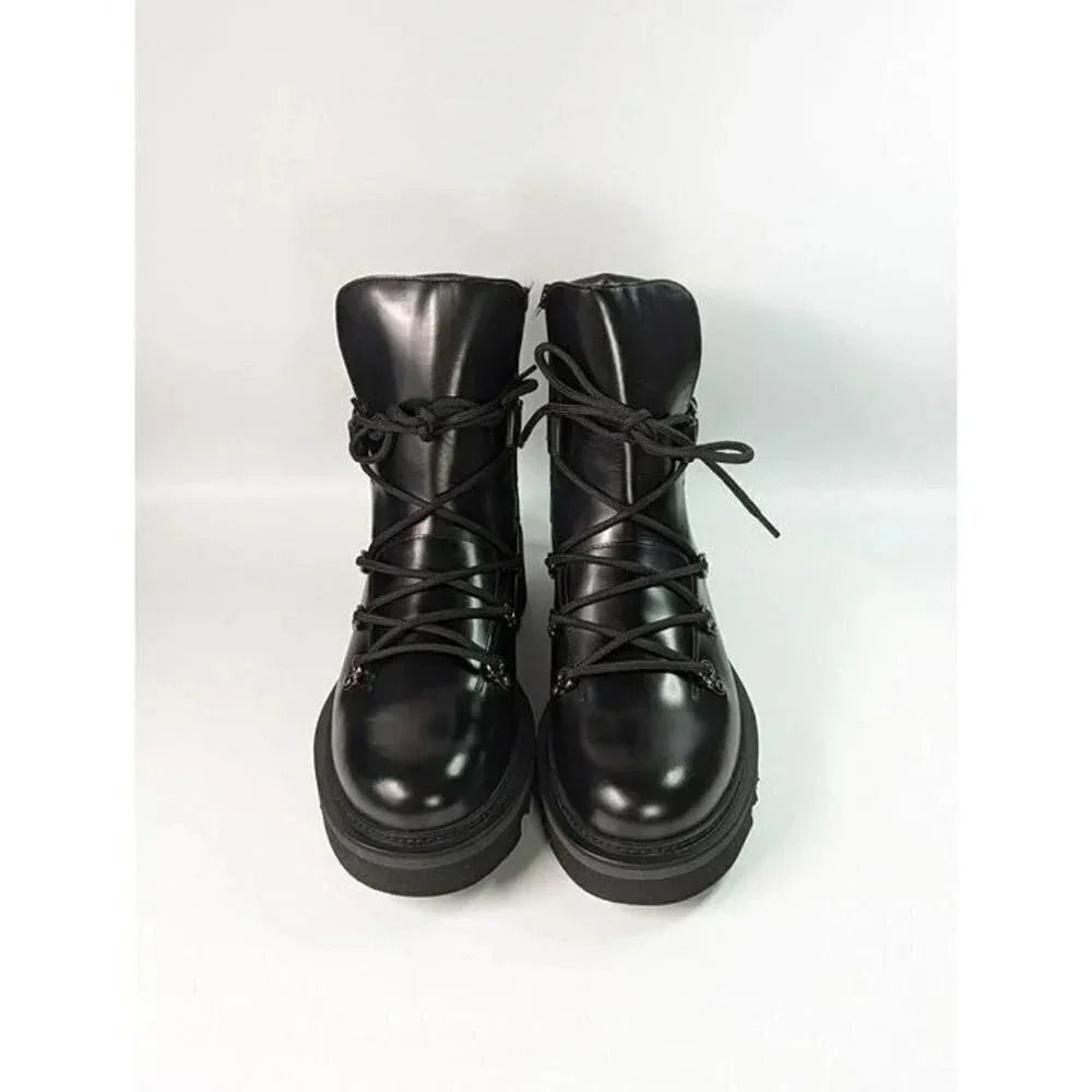 Salvatore Ferragamo Elimo Women's Leather Ankle Boots Size 9.5 (MSRP $1,550) - Picture 4 of 12